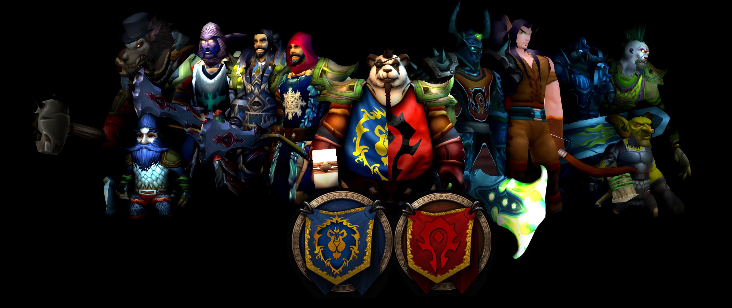 World of Warcraft Horde vs Alliance